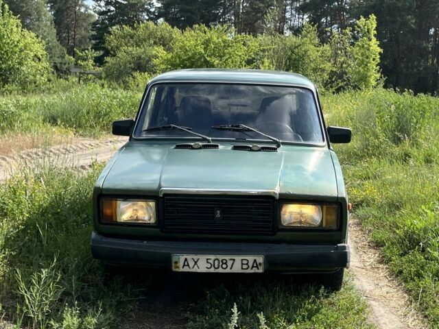 Зелений ВАЗ 2107, об'ємом двигуна 1.5 л та пробігом 70 тис. км за 800 $, фото 1 на Automoto.ua