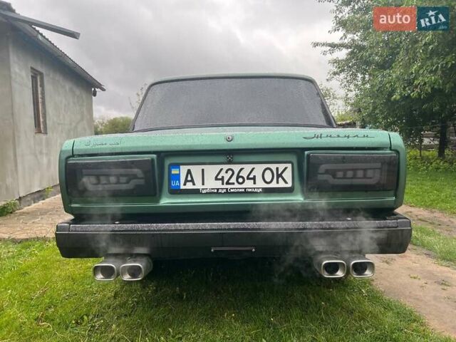 Зеленый ВАЗ 2107, объемом двигателя 1.7 л и пробегом 130 тыс. км за 3000 $, фото 15 на Automoto.ua