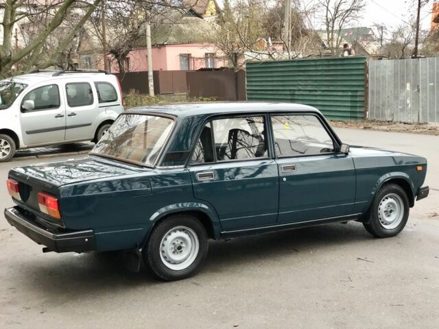 Зеленый ВАЗ 2107, объемом двигателя 1.5 л и пробегом 93 тыс. км за 2150 $, фото 7 на Automoto.ua