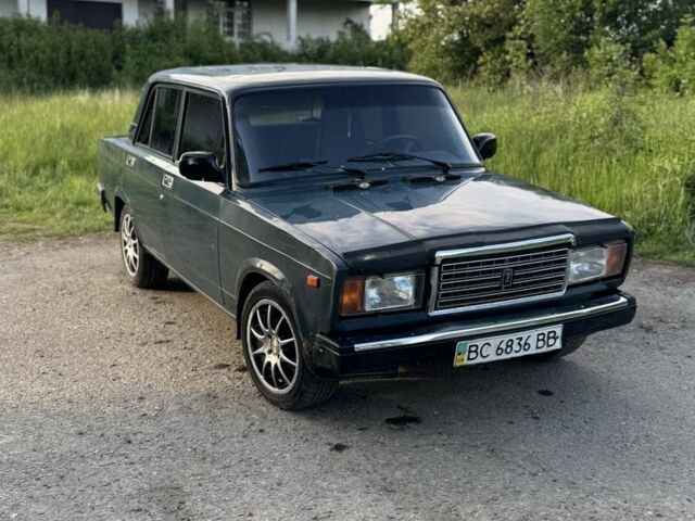Зеленый ВАЗ 2107, объемом двигателя 1.5 л и пробегом 51 тыс. км за 950 $, фото 1 на Automoto.ua