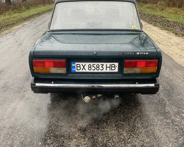 Зеленый ВАЗ 2107, объемом двигателя 1.45 л и пробегом 120 тыс. км за 1500 $, фото 3 на Automoto.ua
