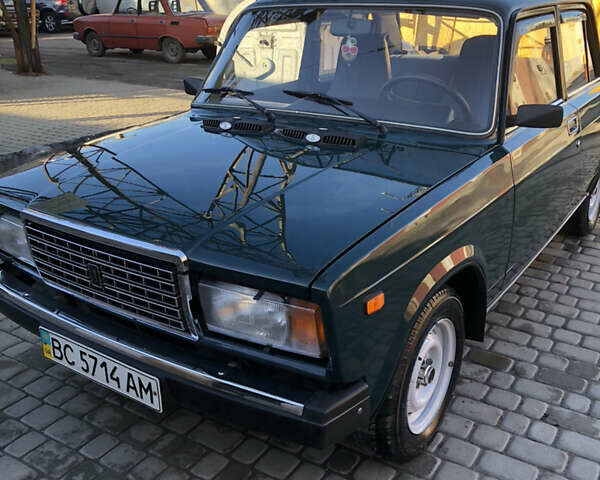 Зеленый ВАЗ 2107, объемом двигателя 1.5 л и пробегом 35 тыс. км за 2600 $, фото 1 на Automoto.ua