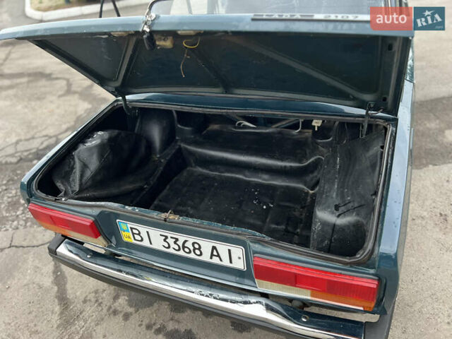 Зеленый ВАЗ 2107, объемом двигателя 1.6 л и пробегом 52 тыс. км за 1900 $, фото 16 на Automoto.ua