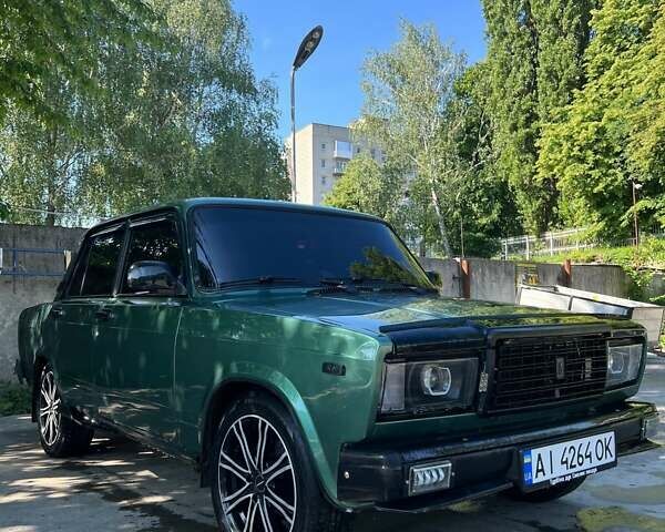 Зеленый ВАЗ 2107, объемом двигателя 1.7 л и пробегом 130 тыс. км за 3000 $, фото 9 на Automoto.ua