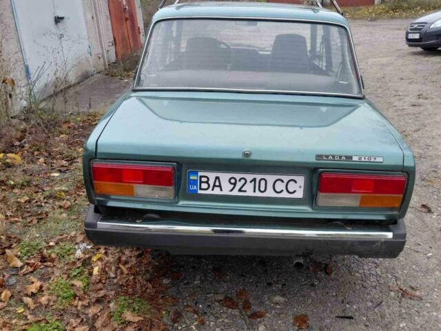 Зеленый ВАЗ 2107, объемом двигателя 0 л и пробегом 92 тыс. км за 1400 $, фото 1 на Automoto.ua