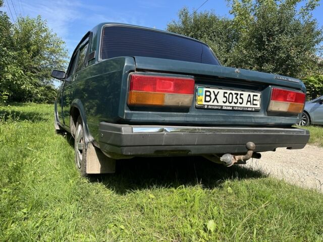 Зеленый ВАЗ 2107, объемом двигателя 1.5 л и пробегом 62 тыс. км за 1900 $, фото 15 на Automoto.ua