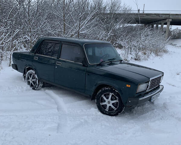 Зелений ВАЗ 2107, об'ємом двигуна 1.45 л та пробігом 85 тис. км за 1850 $, фото 2 на Automoto.ua