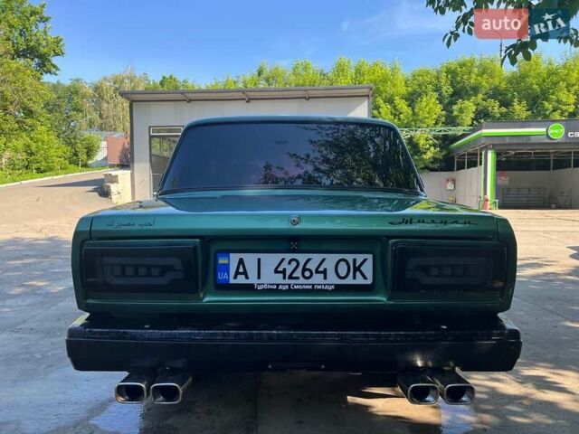 Зеленый ВАЗ 2107, объемом двигателя 1.7 л и пробегом 130 тыс. км за 3000 $, фото 2 на Automoto.ua