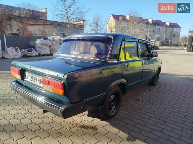 Зеленый ВАЗ 2107, объемом двигателя 1.45 л и пробегом 89 тыс. км за 1100 $, фото 5 на Automoto.ua