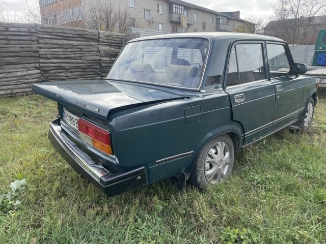Зеленый ВАЗ 2107, объемом двигателя 1.5 л и пробегом 66 тыс. км за 799 $, фото 4 на Automoto.ua