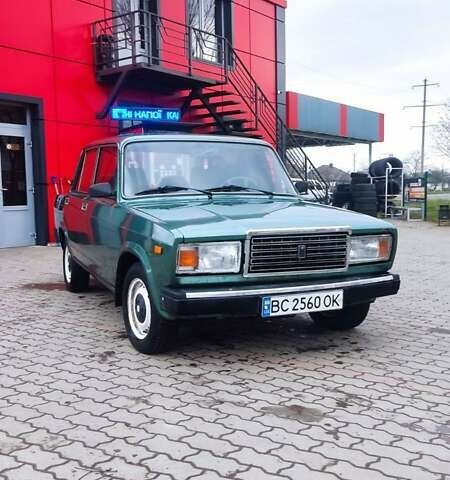 Зеленый ВАЗ 2107, объемом двигателя 1.45 л и пробегом 50 тыс. км за 1100 $, фото 16 на Automoto.ua