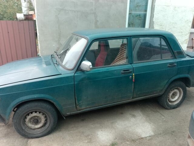 Зеленый ВАЗ 2107, объемом двигателя 1.5 л и пробегом 67 тыс. км за 725 $, фото 1 на Automoto.ua