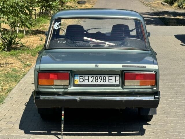 Зеленый ВАЗ 2107, объемом двигателя 1.5 л и пробегом 200 тыс. км за 1450 $, фото 4 на Automoto.ua