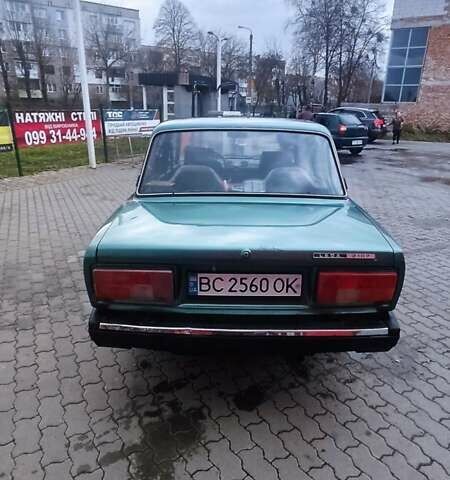 Зеленый ВАЗ 2107, объемом двигателя 1.45 л и пробегом 50 тыс. км за 1100 $, фото 13 на Automoto.ua