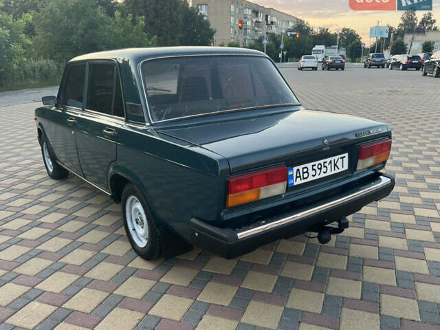 Зеленый ВАЗ 2107, объемом двигателя 1.45 л и пробегом 97 тыс. км за 2099 $, фото 4 на Automoto.ua
