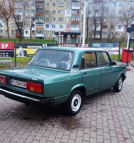 Зеленый ВАЗ 2107, объемом двигателя 1.45 л и пробегом 50 тыс. км за 1100 $, фото 10 на Automoto.ua