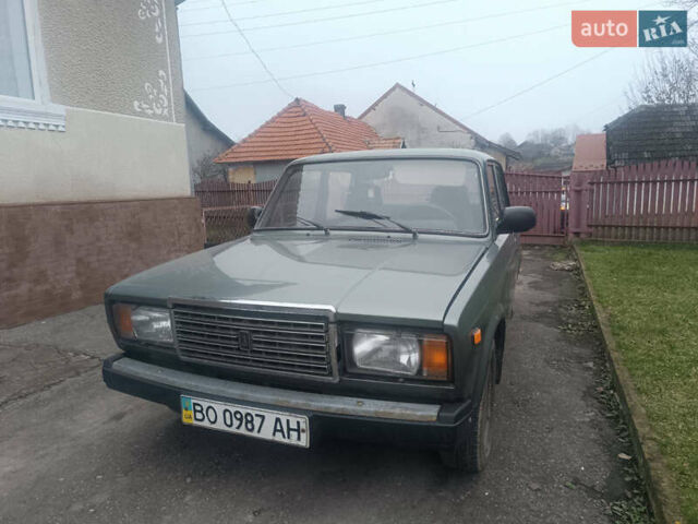 Зеленый ВАЗ 2107, объемом двигателя 1.45 л и пробегом 77 тыс. км за 1250 $, фото 2 на Automoto.ua