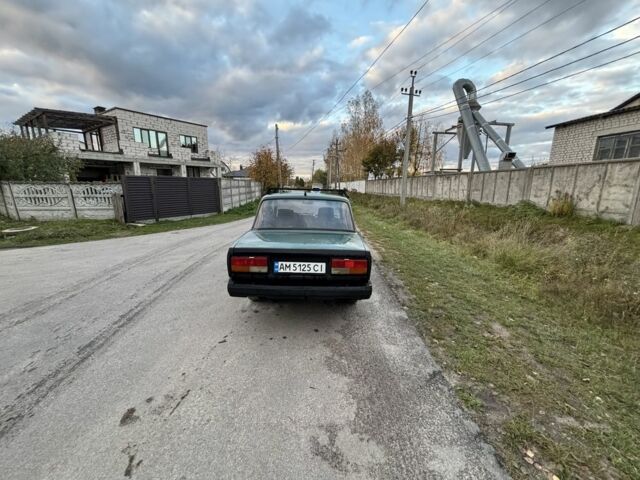 ВАЗ 2107 2006 в Житомире на Automoto.ua Зеленый ВАЗ 2107, объемом двигателя 1.6 л и пробегом 78 тыс. км за 1100 $, фото 3 на Automoto.ua