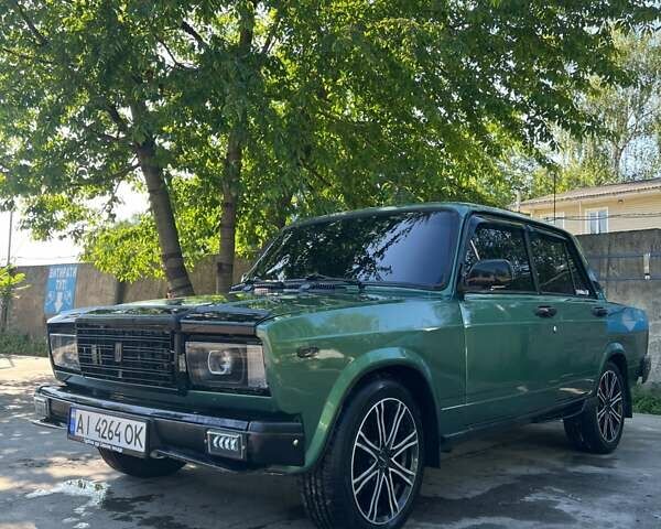 Зеленый ВАЗ 2107, объемом двигателя 1.7 л и пробегом 130 тыс. км за 3000 $, фото 19 на Automoto.ua