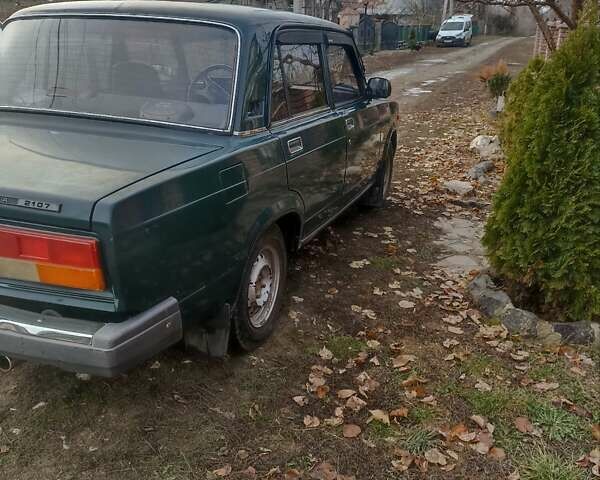Зеленый ВАЗ 2107, объемом двигателя 1.6 л и пробегом 75 тыс. км за 1850 $, фото 4 на Automoto.ua