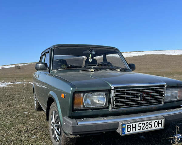 Зеленый ВАЗ 2107, объемом двигателя 1.45 л и пробегом 33 тыс. км за 1500 $, фото 1 на Automoto.ua