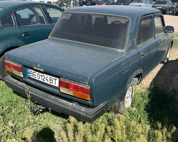 Зеленый ВАЗ 2107, объемом двигателя 1.45 л и пробегом 22 тыс. км за 1100 $, фото 3 на Automoto.ua