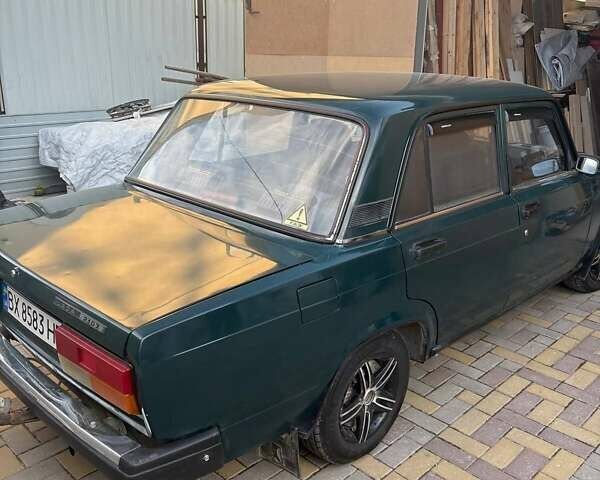 Зеленый ВАЗ 2107, объемом двигателя 1.4 л и пробегом 102 тыс. км за 1450 $, фото 5 на Automoto.ua