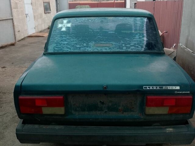 Зеленый ВАЗ 2107, объемом двигателя 1.5 л и пробегом 67 тыс. км за 725 $, фото 2 на Automoto.ua