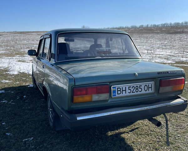 Зеленый ВАЗ 2107, объемом двигателя 1.45 л и пробегом 33 тыс. км за 1500 $, фото 4 на Automoto.ua