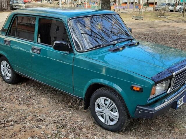 Зеленый ВАЗ 2107, объемом двигателя 1.5 л и пробегом 130 тыс. км за 2150 $, фото 3 на Automoto.ua