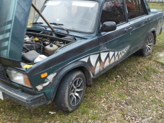 Зеленый ВАЗ 2107, объемом двигателя 0 л и пробегом 2 тыс. км за 800 $, фото 2 на Automoto.ua