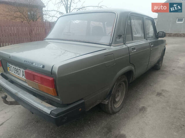 Зеленый ВАЗ 2107, объемом двигателя 1.45 л и пробегом 77 тыс. км за 1250 $, фото 7 на Automoto.ua