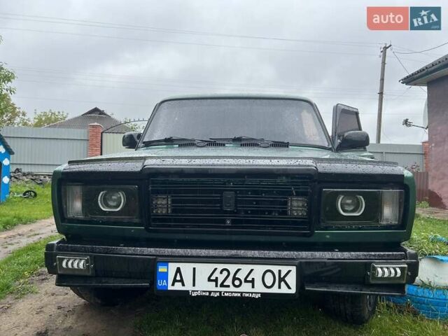 Зеленый ВАЗ 2107, объемом двигателя 1.7 л и пробегом 130 тыс. км за 3000 $, фото 13 на Automoto.ua