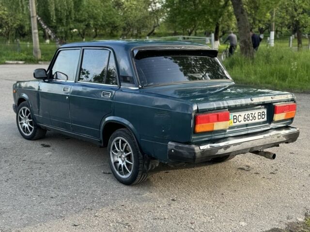 Зеленый ВАЗ 2107, объемом двигателя 1.5 л и пробегом 51 тыс. км за 950 $, фото 2 на Automoto.ua