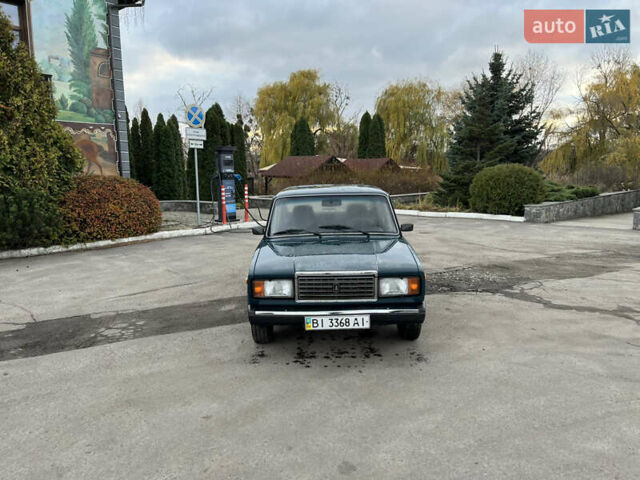 Зеленый ВАЗ 2107, объемом двигателя 1.6 л и пробегом 52 тыс. км за 1900 $, фото 1 на Automoto.ua