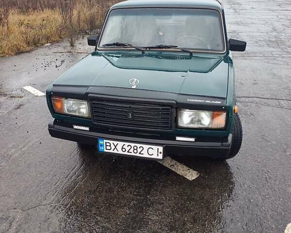 Зеленый ВАЗ 2107, объемом двигателя 1.45 л и пробегом 46 тыс. км за 950 $, фото 5 на Automoto.ua