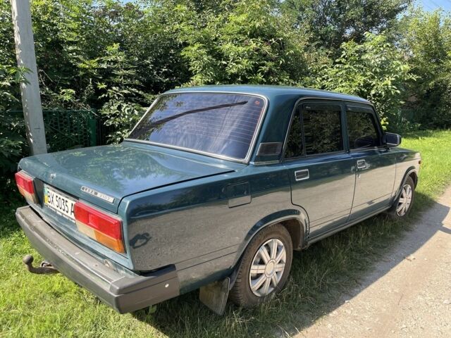 Зеленый ВАЗ 2107, объемом двигателя 1.5 л и пробегом 62 тыс. км за 1900 $, фото 2 на Automoto.ua