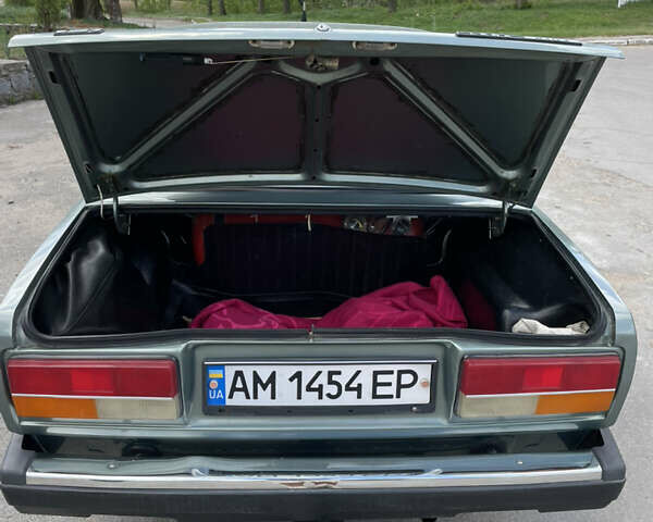 Зеленый ВАЗ 2107, объемом двигателя 1.5 л и пробегом 73 тыс. км за 2199 $, фото 8 на Automoto.ua