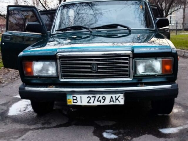 Зелений ВАЗ 2107, об'ємом двигуна 1.6 л та пробігом 95 тис. км за 2300 $, фото 14 на Automoto.ua