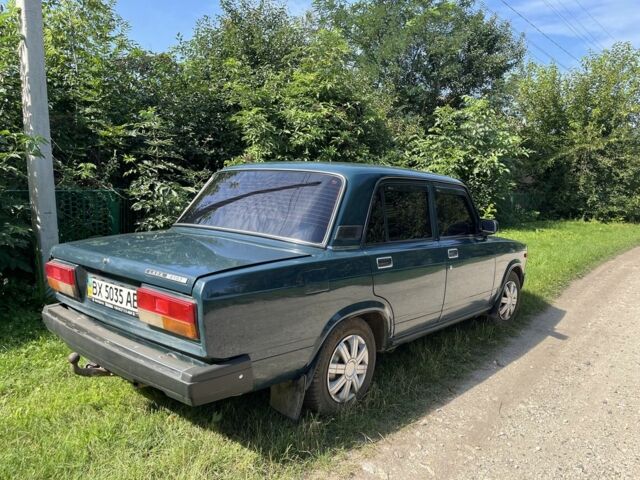 Зеленый ВАЗ 2107, объемом двигателя 1.5 л и пробегом 62 тыс. км за 1900 $, фото 14 на Automoto.ua