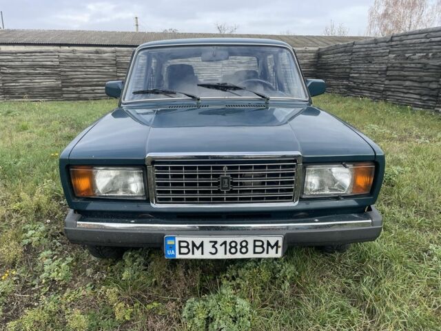 Зеленый ВАЗ 2107, объемом двигателя 1.5 л и пробегом 66 тыс. км за 799 $, фото 1 на Automoto.ua