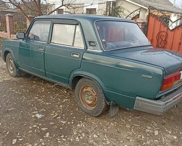 Зеленый ВАЗ 2107, объемом двигателя 1.6 л и пробегом 75 тыс. км за 1850 $, фото 1 на Automoto.ua