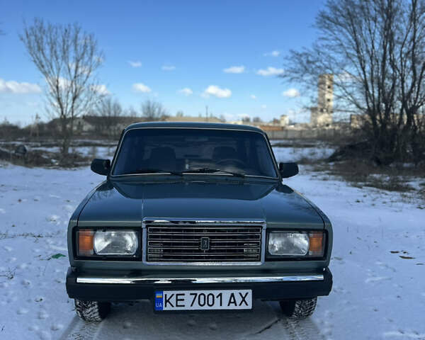 Зеленый ВАЗ 2107, объемом двигателя 1.5 л и пробегом 134 тыс. км за 2000 $, фото 1 на Automoto.ua