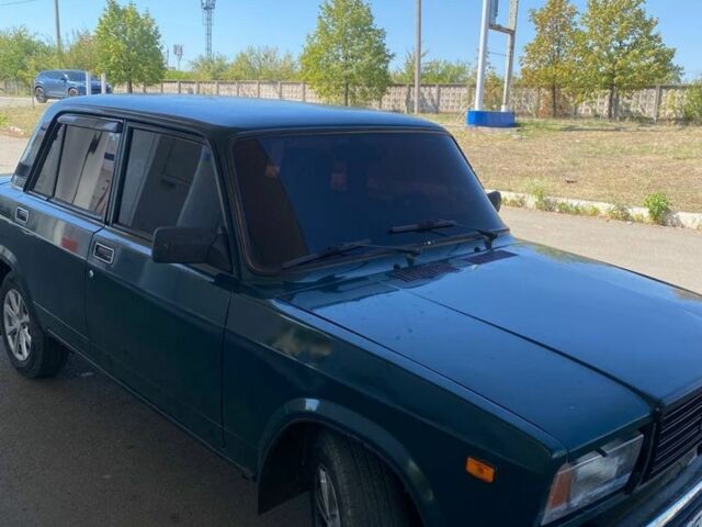 Зеленый ВАЗ 2107, объемом двигателя 1.5 л и пробегом 59 тыс. км за 2500 $, фото 1 на Automoto.ua