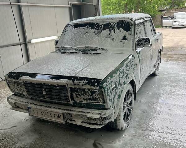 Зеленый ВАЗ 2107, объемом двигателя 1.7 л и пробегом 130 тыс. км за 3000 $, фото 11 на Automoto.ua