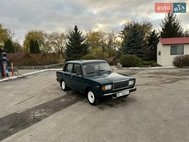 Зеленый ВАЗ 2107, объемом двигателя 1.6 л и пробегом 52 тыс. км за 1900 $, фото 2 на Automoto.ua