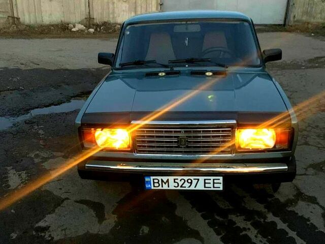 Зеленый ВАЗ 2107, объемом двигателя 1.5 л и пробегом 48 тыс. км за 1350 $, фото 2 на Automoto.ua