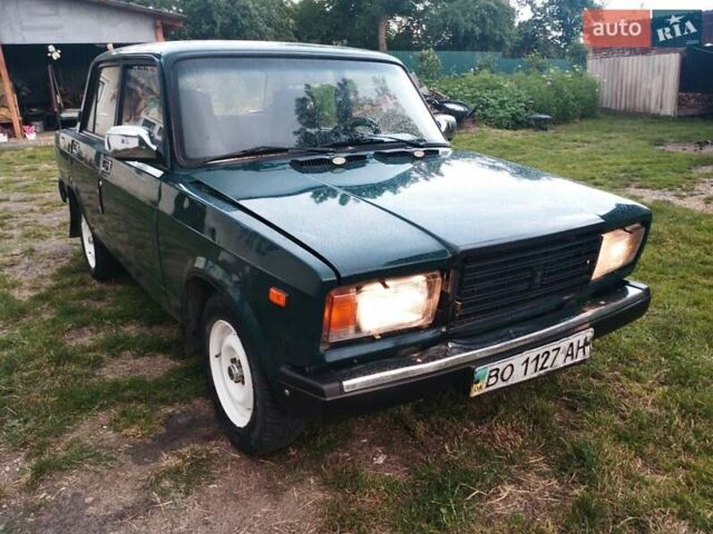 Зеленый ВАЗ 2107, объемом двигателя 1.5 л и пробегом 124 тыс. км за 1250 $, фото 16 на Automoto.ua