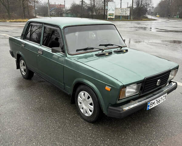 Зелений ВАЗ 2107, об'ємом двигуна 1.45 л та пробігом 155 тис. км за 999 $, фото 6 на Automoto.ua