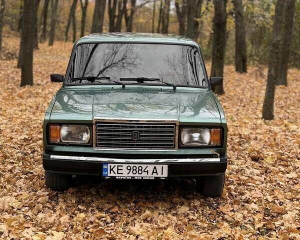 Зеленый ВАЗ 2107, объемом двигателя 1.5 л и пробегом 175 тыс. км за 2500 $, фото 1 на Automoto.ua